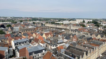La ville d’Arras vue du Beffroi